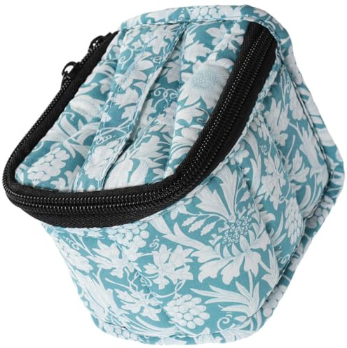 Ipetboom Organizer Chiusura 9 Unghie e 15ml Smalti Bottiglie Borsa a Zip Design Scomparti per Uso Professionale da Viaggio