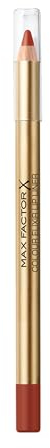 Max Factor Colour Elixir Lipliner, 15 Soft Spice, Lipliner für ideal definierte Lippen, mit geschmeidiger Textur und mattem Finish, verlängert die Haltbarkeit des Lippenstifts, 5 g