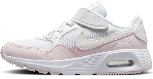 Nike Air Max Sc (PSV), Sneaker, White Summit White Pearl Pink, 34 EU