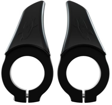 HOUSON bicycle handlebar ends, ergonomic bicycle horns MTB handlebar ends thumb grips handlebar grips for MTB, travel bike 22.2mm