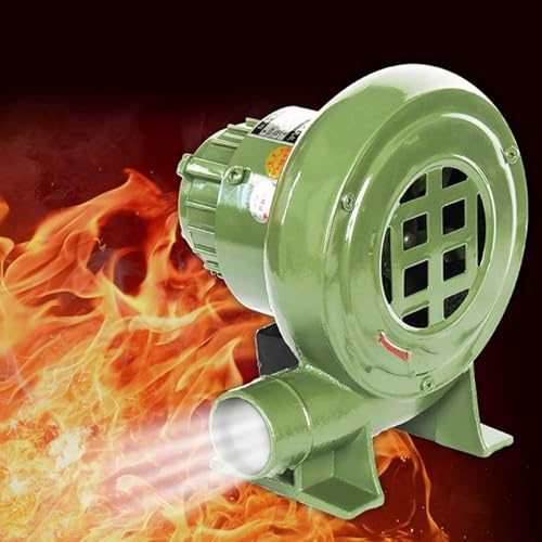 JOUFNING Soffiatore Elettrico per Barbecue Forge, Soffiatore Centrifugo per Barbecue 110V/220V, Accenditore per Camino A Carbone Forge, Soffiatore d'Aria Compatto per Cucinare(700W)
