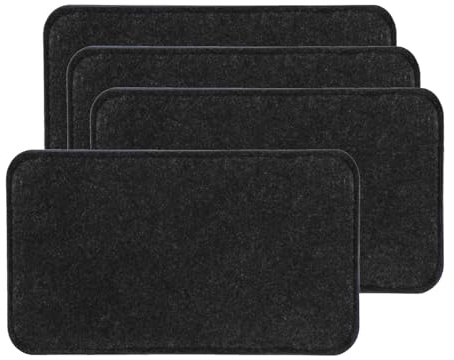 4Pcs Ergonomico Feltro Borsa Fondo Bordo Con Bordi Curvi Borsa Base Shaper Per Borsa In Pelle Borsa di Tela Inserto Base In Feltro Inserto Per Borse In Pelle
