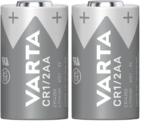 VARTA Piles CR1/2 AA, Lot de 2, 3V, Piles spéciales pour appareils électroniques, Longue durée de Vie, Hautes Performances