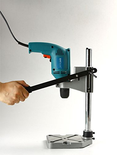 SATKIT Supporto colonna universale per trapano regolabile con misurazione della profondità