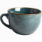 Arawat Large Mug 700ML Tea Mugs Ceramic Cappuccino Mugs Large Jumbo Cups Soup Bowl with Handle Coffee Mug Cereal Bowls with Spoon Coffee Tea Cereal Cup Porcelain