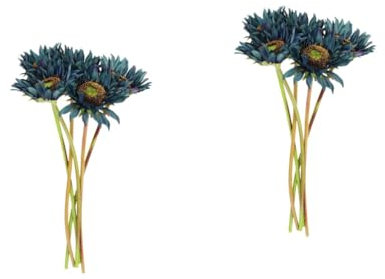 Cabilock 10stücke Künstliche Seiden-chrysanthemen Realistische Blumen Für Hochzeitsdekoration Elegante Wohnaccessoires Pflegeleicht Und Wassersparend