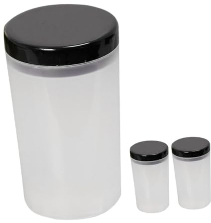 Kisangel 3pcs Painting Brush Washing Bottle Cleaning Brushes Watercolor Water Container for Desk Decoration Art Projects