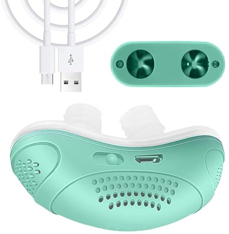 Dispositif Anti-Ronflement - Appareil Compact Anti Ronflement pour Un Sommeil Silencieux | Solution Silencieuse Portable Adulte Amélioration Respiration Réduction Bruits Aérodynamique Maintien des