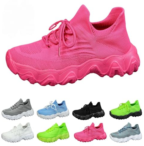 Slip on träningsskor kvinnor sjuksköterskor för kvinnor ortopediska skor nät andas halkfria ortopediska sneakers slip-on tennis promenader löpning sneakers med fotvalvstöd mjuka bekväma träningsskor