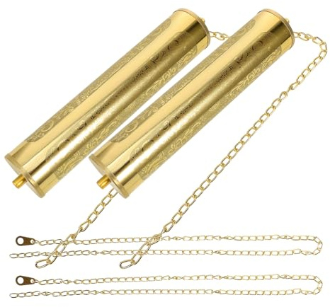 ELEOUTI Metallring Robustes Uhrengewicht aus Aluminiumlegierung als Dekoratives und Zuverlässiges Gewichtsaustausch Satz im Klassischen Design Wanduhren für Standuhr