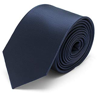 BRERA 67 elegante nachtblaue Krawatte aus Seide 148 x 7.5 | Krawatten für Herren | Krawatte Jungen | Accessoires Männer für Jacke und Anzug