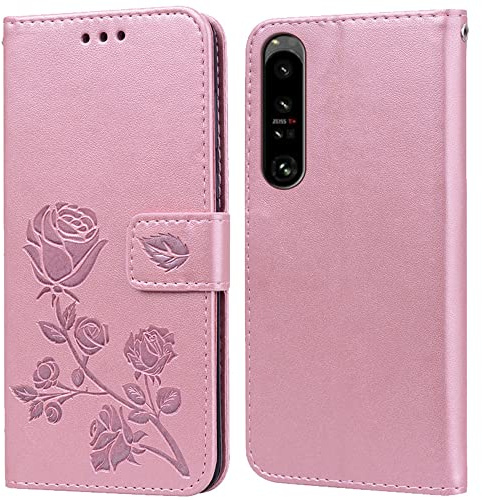 Fodral för Sony Xperia 1 IV Telefonfodral, plånbok Skyddsfodral, stativfunktion, kortplats, silikon stötfångare, Flip läder Mobilfodral för Sony Xperia 1 IV(6.5)