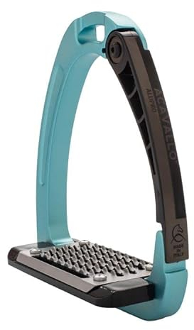 Acavallo - Sicherheits-Steigbügel Arena Alupro, Farbe Sky Blue