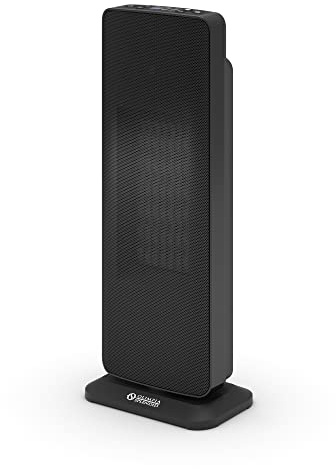 Olimpia Splendid 99266 Caldo Trendy T - Termoventilatore Ceramico a torre con filtrazione dell'aria 2000 W, 220-240 V, Nero (Ricondizionato)
