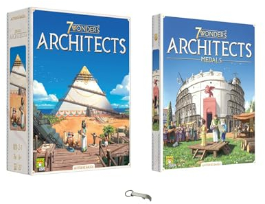 Set mit 7 Wonders Architects + Erweiterung Medals Französische Version + 1 Decap Blumie (Architects + Medals)