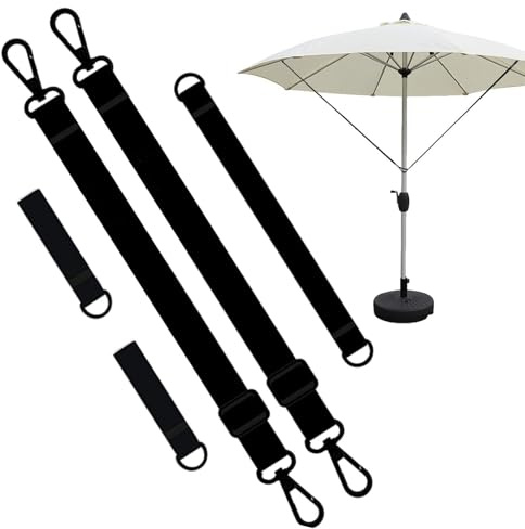 Tensores para tienda de campaña, resistente al viento, correa fija para sombrillas, hebilla ajustable para paraguas, accesorios de camping, correa de amarre para sombrilla, refugio de toldo, sombrilla