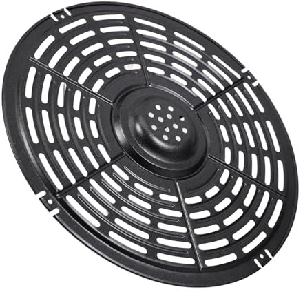 Tofficu Airfryer Ersatz Crisper Tray Antihaftbeschichtete Grillpfanne Und Trenner Für Vielseitiges Kochen Spülmaschinenfestes Zubehör Für Heißluftfritteuse Gemüse Fisch Steak Pizza Hähnche