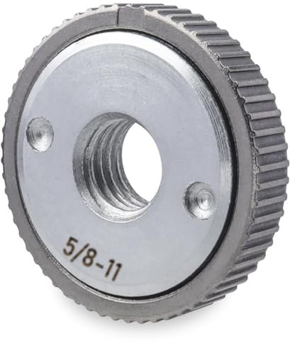 Vocdikficy Dado Smerigliatrice 5/8 Pollici-11, Dado Flangiato Smerigliatrice A Sgancio Rapido, Dado di Bloccaggio Smerigliatrice per Parte di Ricambio Smerigliatrice Angolare