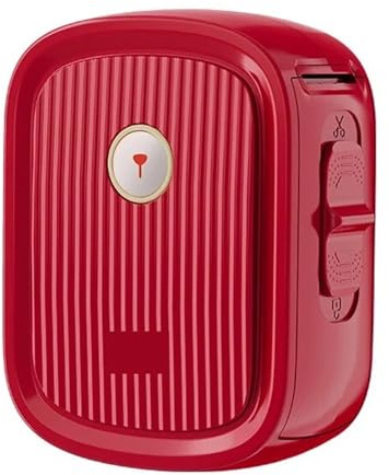 ZGJIAJU P10 Mini Sprachetiketten-Aufkleberdrucker, Tintenlos, Offline-Datumsdruck, Name, Preisschild, APP-Druck Klarer Druck