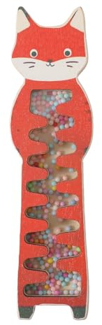 Jouets à hochets - Design Animal Acrylique en Bois, Jouet Musical avec bâtons de Pluie pour l'apprentissage du Son sensoriel, bâtons de Pluie pour pour Jeux de développement