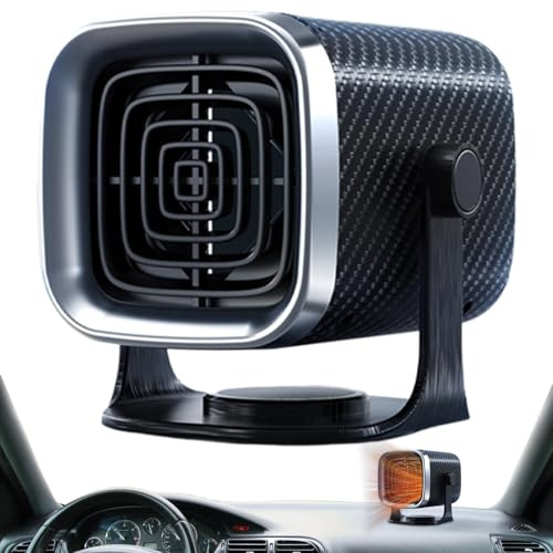 Chauffage Voiture Compact,24V Haute Efficacité Branchement Direct | Ventilateur Chauffant et Rafraîchissant pour Automobile - Adapté Berlines VUS Utilitaires Taxis Camions