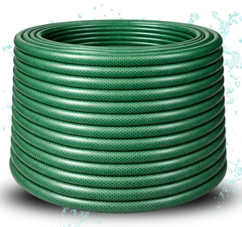 Premium Gartenschlauch 1/2 Zoll 20m 30m 50m – flexibler Wasserschlauch, knickfest & langlebig – UV-beständig – ideal für Gartenbewässerung (Grün, 1/2 Zoll 100M)