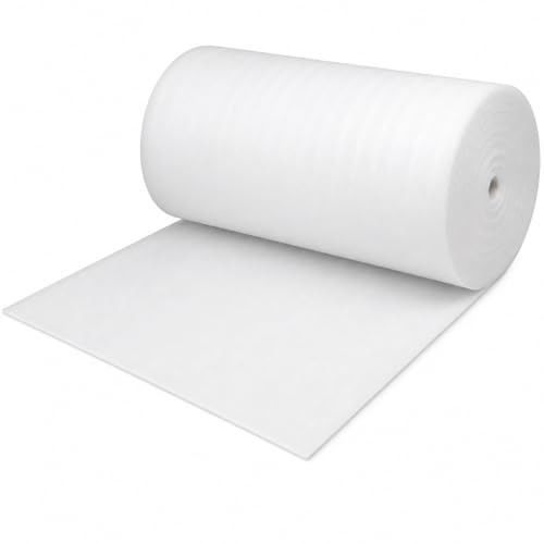 All4All Trittschalldämmung 3mm PE 100 cm x 100 m Dämmunterlage 100 m² Schaumfolie Laminatunterlage Parkettunterlage Dämmunterlage Schallschutz