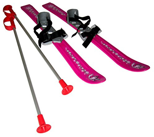 Plastkon Baby Skidor 90 cm Skidor - Rosa - Reflex, 92 x 70 x 22 cm