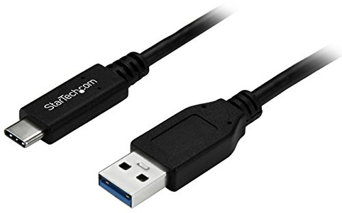 StarTech Cable USB-A a USB-C 1m 5Gbps 3A Carga (USB315AC1M) | Cable USB 3.0 Macho a Macho, Compatible con la carga de dispositivos