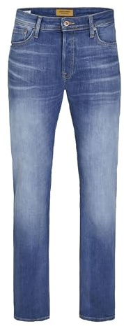 Herr JACK & JONES Bekväm Passform Jeans MIKE ORIGINAL JOS Mid Waist Reg Grundläggande
