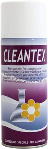 HOME PRO Cleantex Smacchiatore Spray per Bucato Professionale Rimuovi Macchie Difficili Vestiti Lavanderia 2x400ml