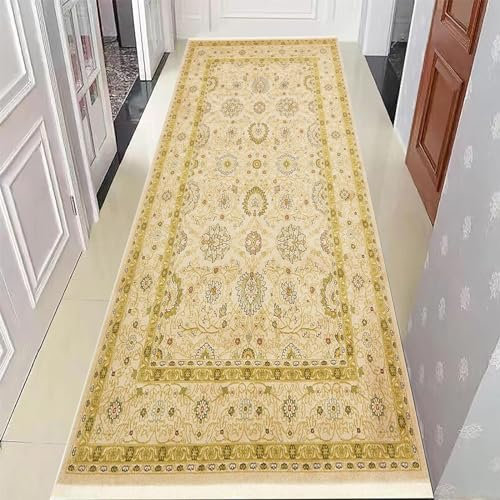 YANHONG Handwebteppich Läufer Teppich 110 x 110 cm Erhältlich in vielen Farben & Größen Küchenläufer Teppichläufer Küchenteppich mit Anti-Rutsch Unterseite für Drinnen und Draußen, C