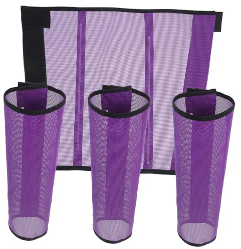 Happyyami 4stücke Atmungsaktive Fliegenbeinschutz Für Pferde Strapazierfähige Und Wiederverwendbare Gamaschen Für Outdoor- Design Und Zuverlässiger Schutz
