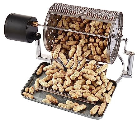 MZBDYYF Máquina de Tostador de café Roaster de café eléctrico para el hogar con 1~33 RPM Velocidad Ajustable - Máquina de Tostado de Frijoles de maní para el hogar