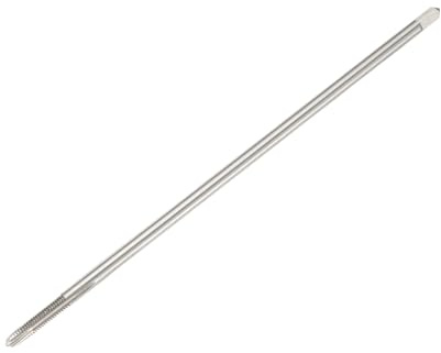 QUARKZMAN Metrisches Gewindebohrer M4 x 0.7, HSS6542(M2) Gewindeschneider, Länge 150mm Gewindestange