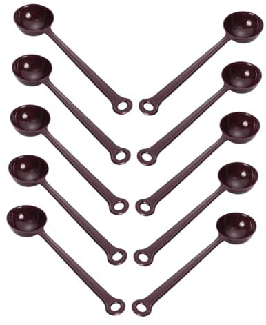 Ciieeo 10piezas Cucharas Medidoras De Cocina Para Fruta Polvo Medidoras De Cucharada Herramientas Para Hornear