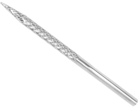 ABOOFAN Foret de Réparation de Pneu en Acier Alliage Argenté 3mm Mèche Champignon pour Réparation Précise de Crevaison de Voiture