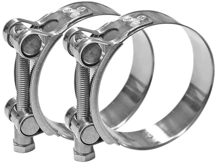Stainless Steel Powerful Hose Clamps Exhaust Air Water Pipes Durable Sealing Powerful Strength Repair Welding Tools(188-200mm)