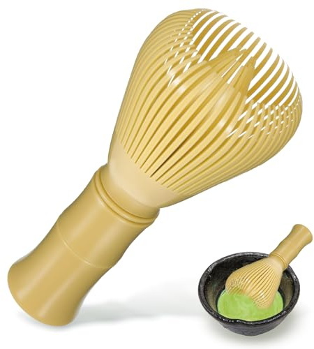 Matcha kvast återanvändbar matcha visp tillverkad av PP harts matchavisp lätt att rengöra japansk kvast matcha visp omrörare traditionell matcha-borste för omrörning te (2)