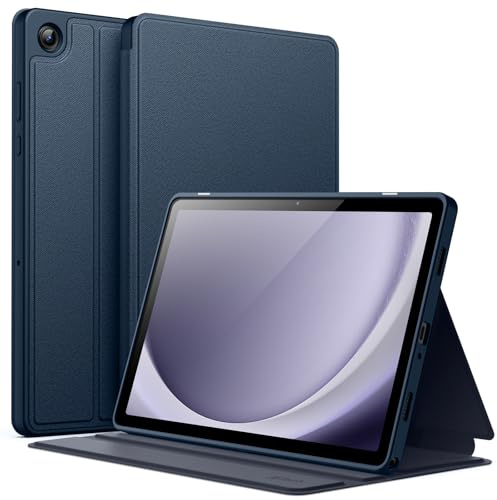 JETech Funda para Samsung Galaxy Tab A11 Plus, Marino | Soporte Multiángulo, Carcasa Protectora Slim, Activación/Reposo Automático