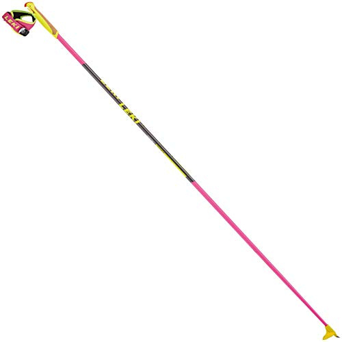 LEKI Prc 700 Bâtons de Ski pour Femme, Rose Bonbon, 135cm