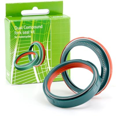 SKF JOINT SPI ET CACHE POUSSIERE DE FOURCHE MOTO ADAPTABLE WP DUAL COMPOUND DIAM SPI 43 x 52,90 x 9,50 mm