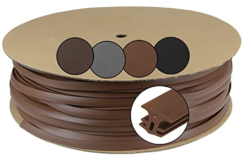 Montafox Fugendichtband 7,5-10 mm 100 m Hellbraun Terrassendielen WPC Holz | Fugenband, Fugenschlauch, Bodenfüllprofil, Fugendichtung, Fugenfüller, TPE, UV-beständig, Terrassenabdichtung, Balkon, Stein
