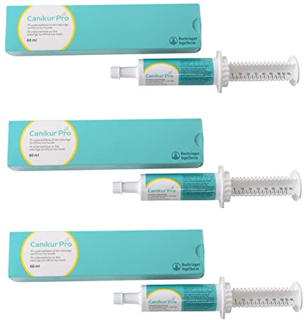 Boehringer Ingelheim Canikur Paste | 3er Pack | 3 x 60 ml | Diät-Ergänzungsfuttermittel für Hunde und Katzen | Kann dabei helfen die natürliche Darmflora zu unterstützen