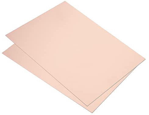 PATIKIL FR4 Double Face Cuivre Plaqué, 2 Paquet 200 x 150 x 1.2mm PCB Stratifié Carte Circuit Imprimé