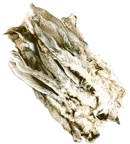 Maltbys' Stores 1904 Limited 200g Rabbit Ears With Fur Natural Hypoallergenic Dog Treat Chew Low Fat Odour Hair SLD