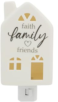 Pavilion - Faith Family Friends - Multi-Positional Plug-in Kitchen Bathroom Night Light Home Decor New Home Apartmentwarming Housewarming Gift Family Religious Jesus God Church Friend Present