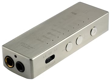 iFi GO Bar Kensei Tragbarer DAC/Verstärker - Full MQA Decoder, K2HD-Codierung, XSpace, XBass, 4 Digitale PCM-Filter, hochauflösende Audio-Verbesserung für Smartphones und Computer