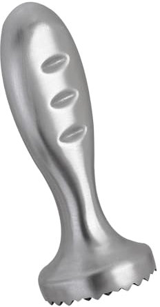 rockible Meat Tenderizer Meat Mallet Curved Handle 304 Stainless Steel Vertical Tenderizer Meat Hammer for Home Chicken Steak