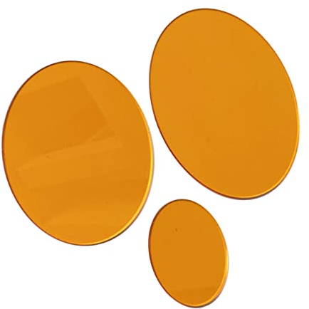 Garneck Fotoplatte Acrylplatten Für Schmuck Kosmetik Und Lebensmittel Fotografie Requisite Orange